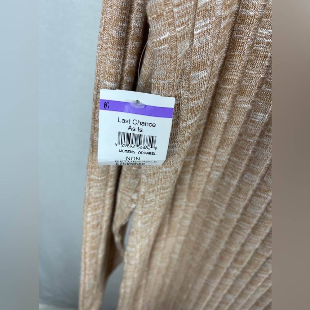 VERO MODA TAN LONG SLEEVE MAXI DRESS Size Medium (8) NWT - Picture 6 of 9
